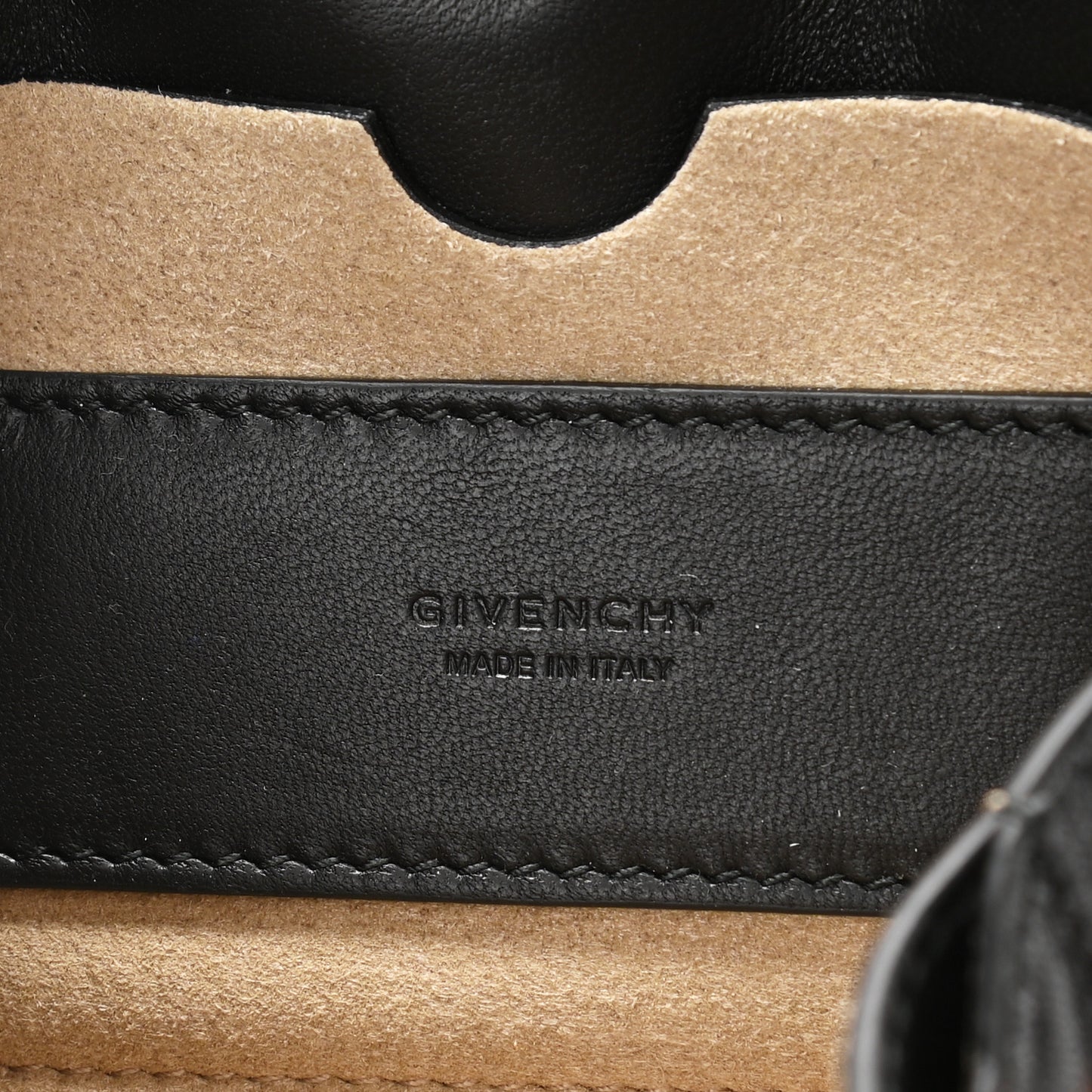 Goatskin Quilted GV3 Mini Pocket Convertible Bag Black