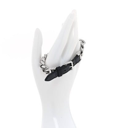 Louis Vuitton Monogram Eclipse Chain Bracelet 2 of 5
