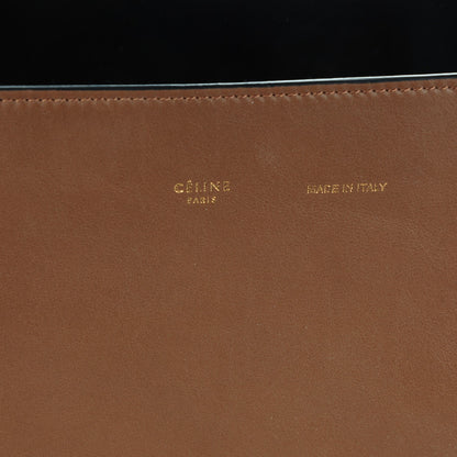 Celine Shiny Smooth Calfskin Small Twisted Cabas Camel Brick 8 of 10
