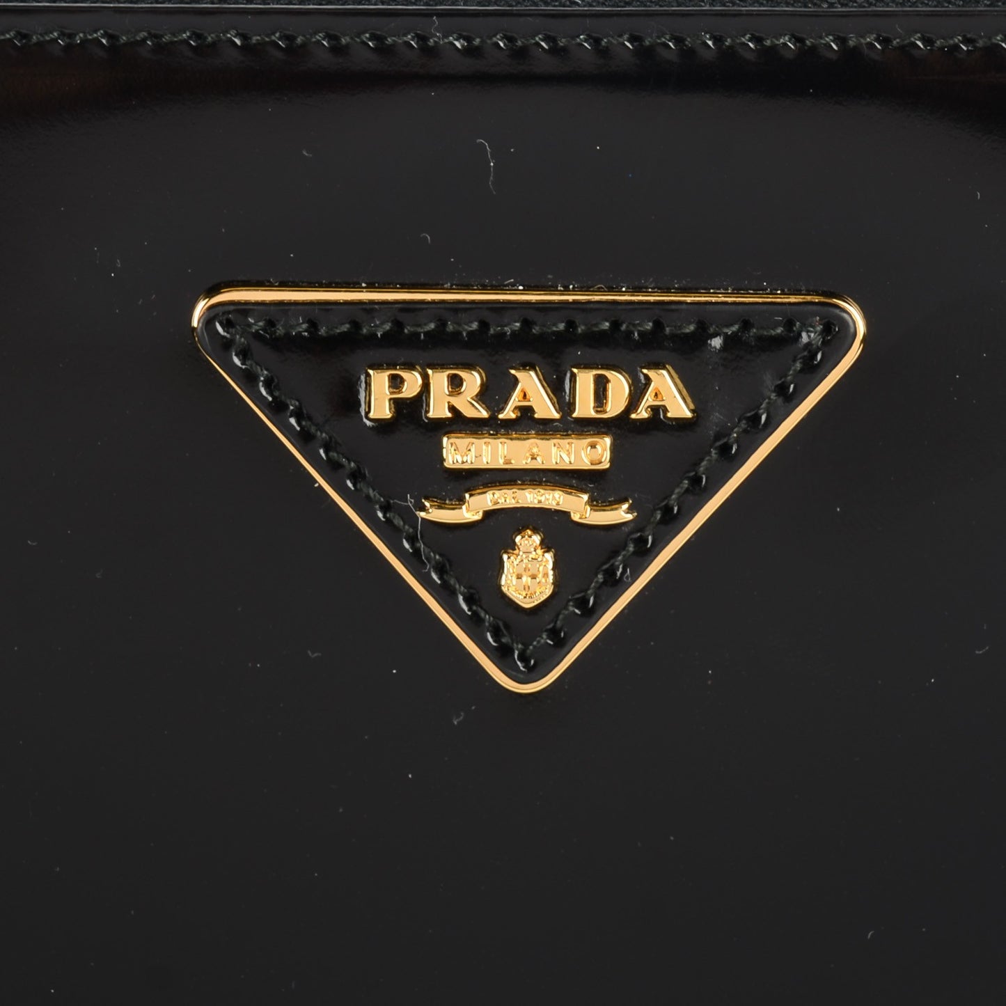 Spazzolato Large Double Zip Tote Black