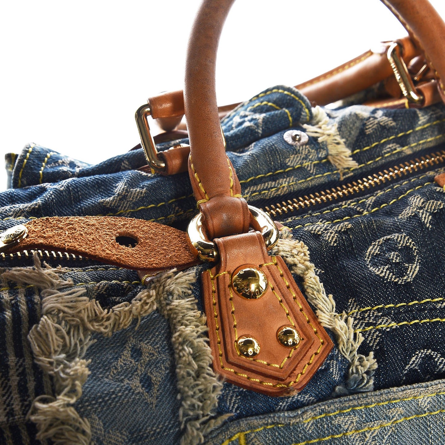 Denim Patchwork Speedy 30 Blue