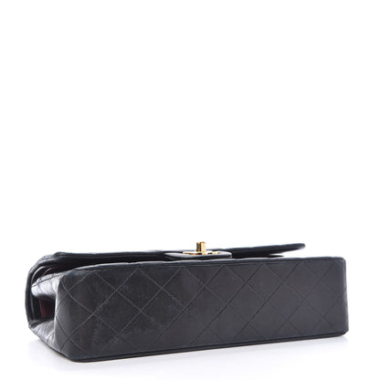 Chanel Lambskin Quilted Medium Double Flap Navy 4 of 10