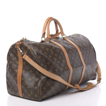 Louis Vuitton Monogram Keepall Bandouliere 55 2 of 12