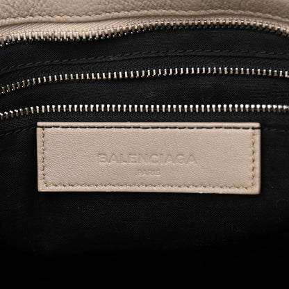 Balenciaga Chevre Silver Metallic Edge Hardware City Beige Dune Argille 7 of 9