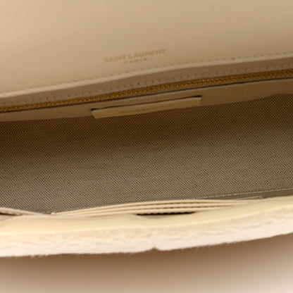 Saint Laurent Terry Patchwork Monogram Medium Jamie Tropical Sand 5 of 9