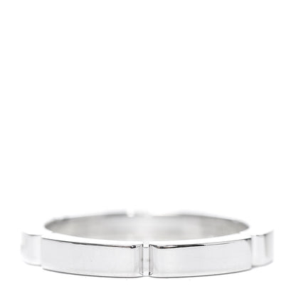 Cartier 18K White Gold 2.5mm Maillon Panthere Wedding Band Ring 49 5 3 of 5