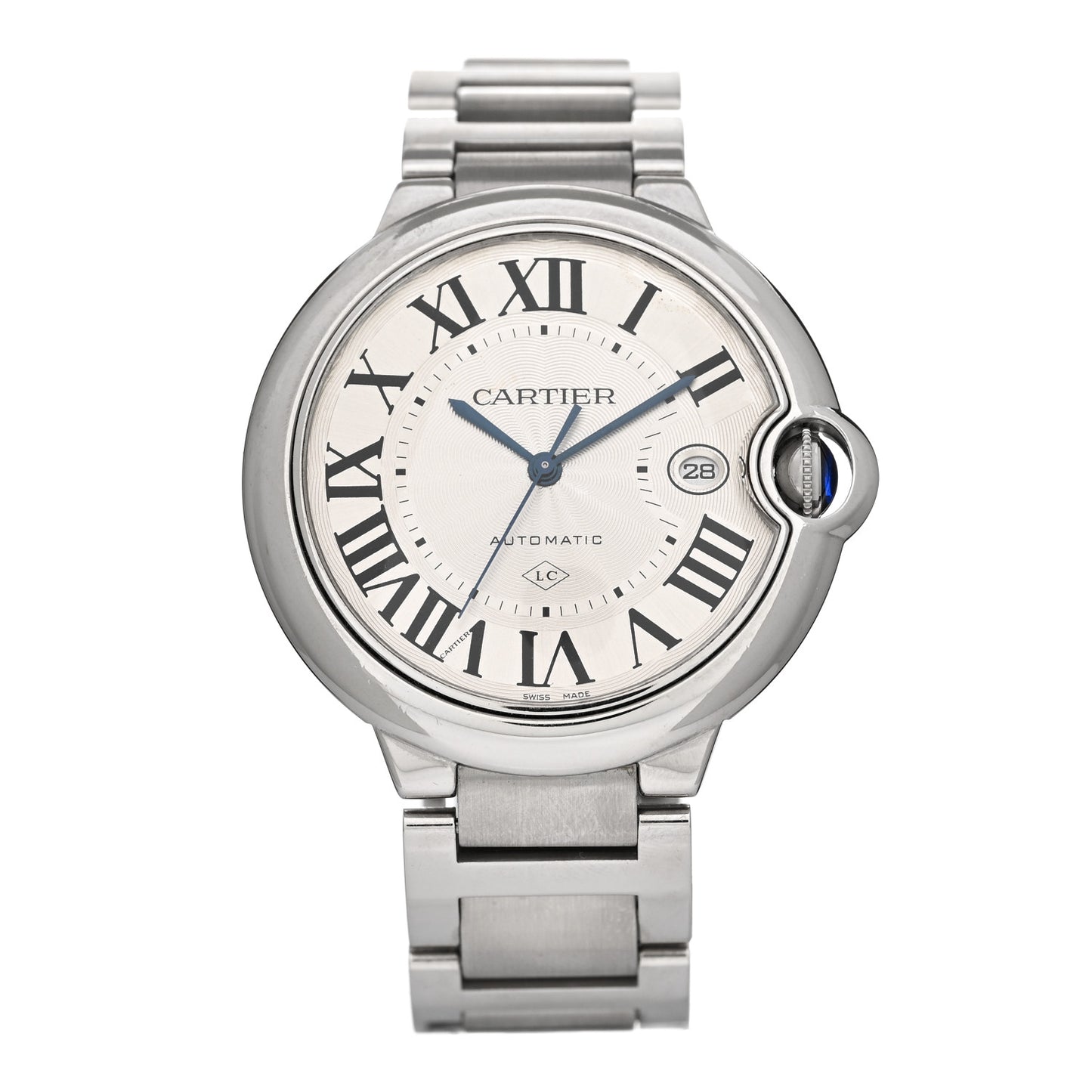 Stainless Steel 42mm Ballon Bleu De Cartier Automatic Watch
