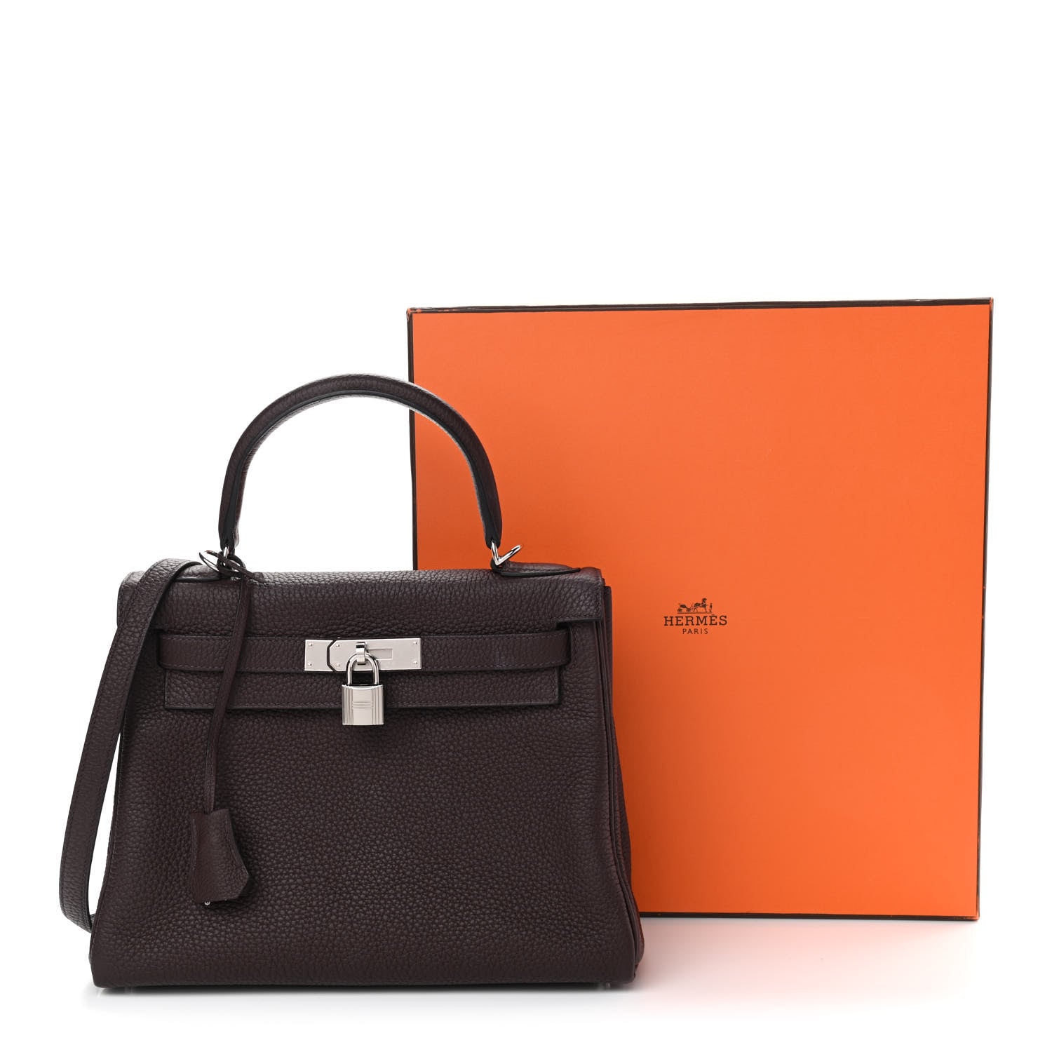 Hermes Taurillon Clemence Kelly Retourne 28 Rouge Sellier 10 of 10