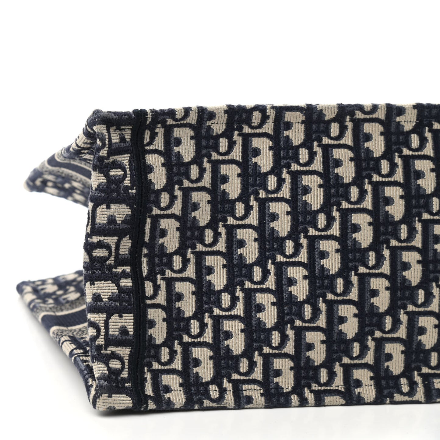 Oblique Medium Book Tote Blue Multicolor