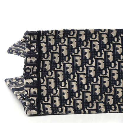 Christian Dior Oblique Medium Book Tote Blue Multicolor 8 of 9