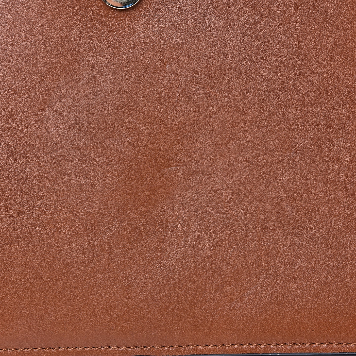 Suede Calfskin Medium Faye Shoulder Bag Tobacco