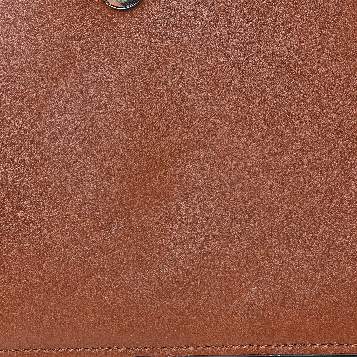 Chloe Suede Calfskin Medium Faye Shoulder Bag Tobacco 8 of 9