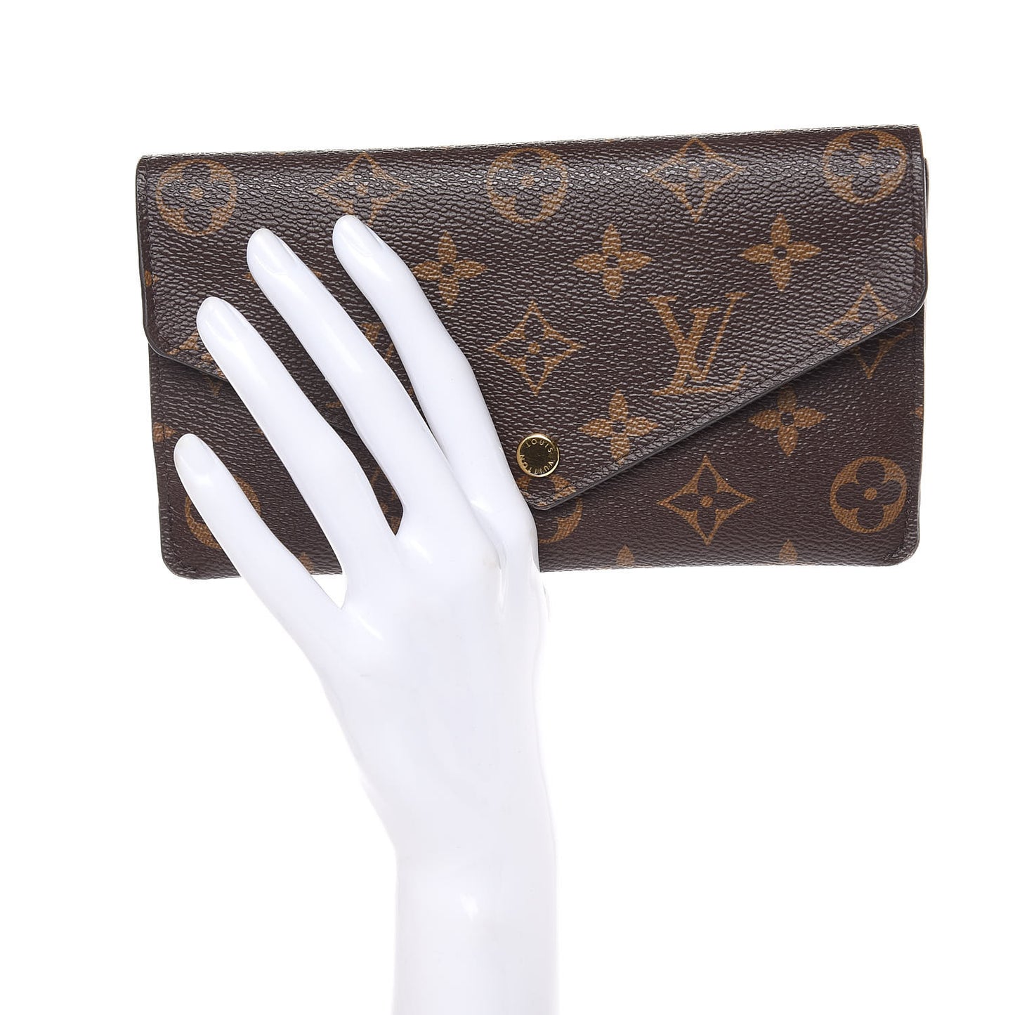 Monogram Jeanne Wallet Rose Ballerine