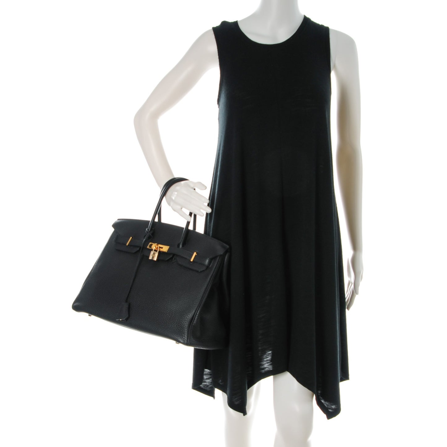 Togo Birkin 35 Black