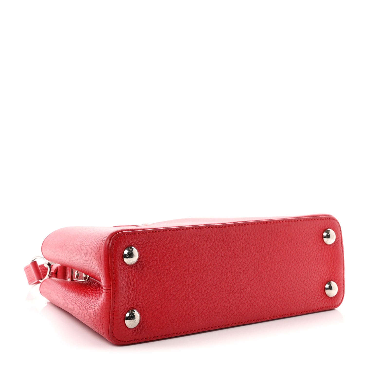 Louis Vuitton Taurillon Capucines BB Scarlet Red 4 of 10