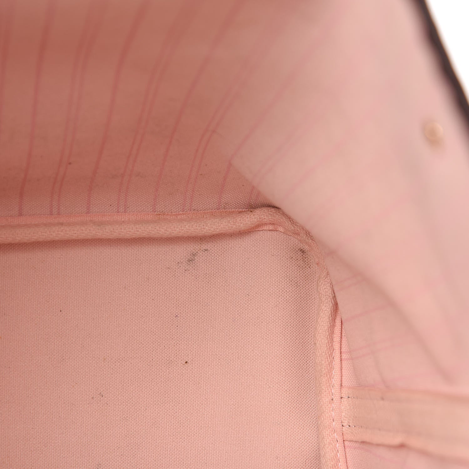Louis Vuitton Damier Ebene Neo Neverfull MM Rose Ballerine 7 of 15