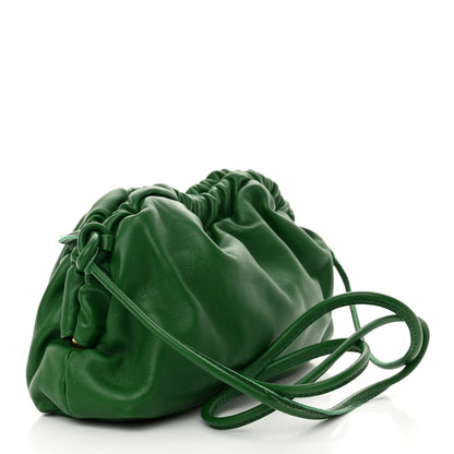 Mansur Gavriel Lambskin Mini Cloud Clutch Green 3 of 11