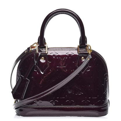 Louis Vuitton Vernis Alma BB Amarante 1 of 10