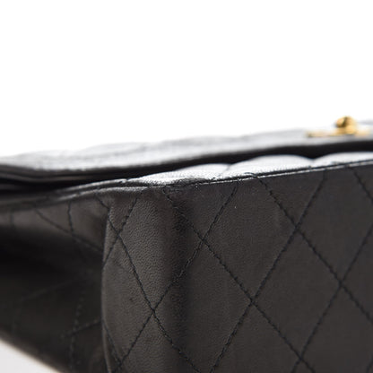 Chanel Lambskin Quilted Medium Double Flap Black 5 of 13