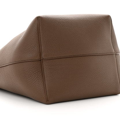 The Row Grained Calfskin Medium N/S Park Tote Dark Olive 9 of 10