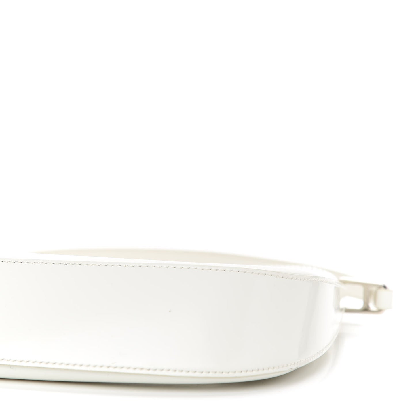 Spazzolato Cleo Shoulder Bag White