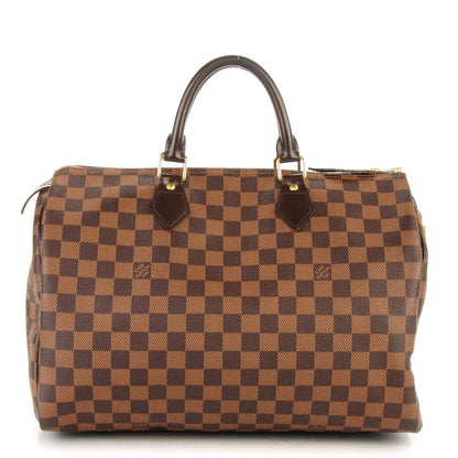 Louis Vuitton Damier Ebene Speedy 35 1 of 11