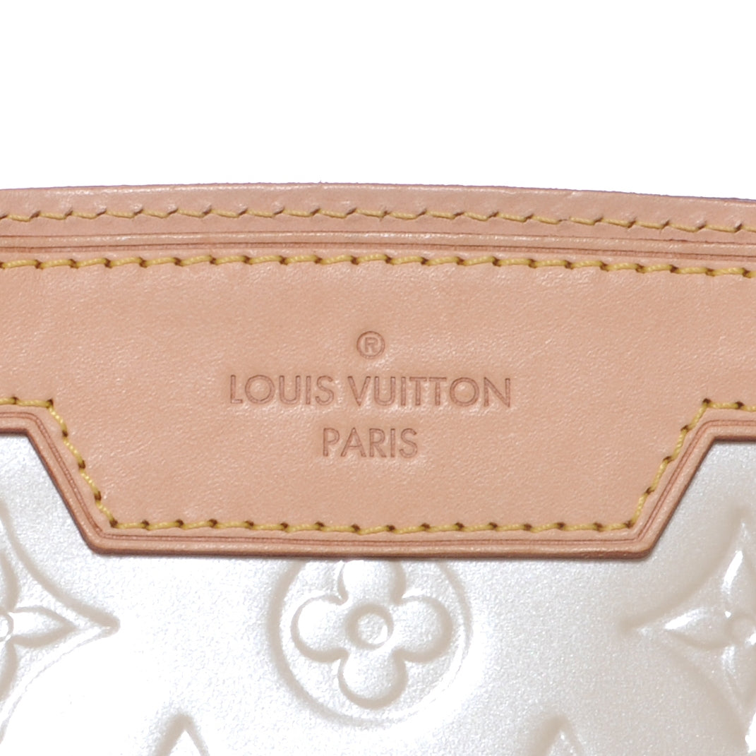 Louis Vuitton Vernis Brea GM Blanc Corail 3 of 8