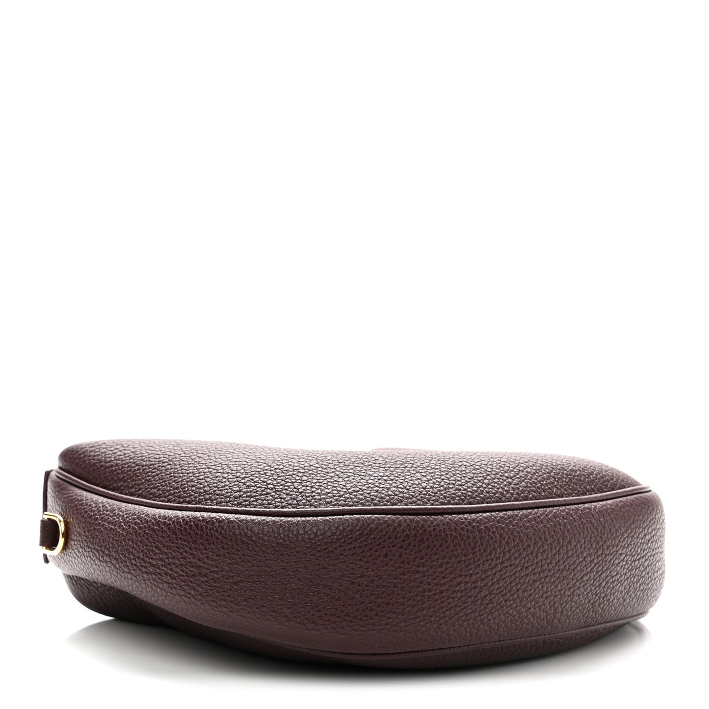 Supple Grained Calfskin Teen Lulu Shoulder Bag Deep Burgundy