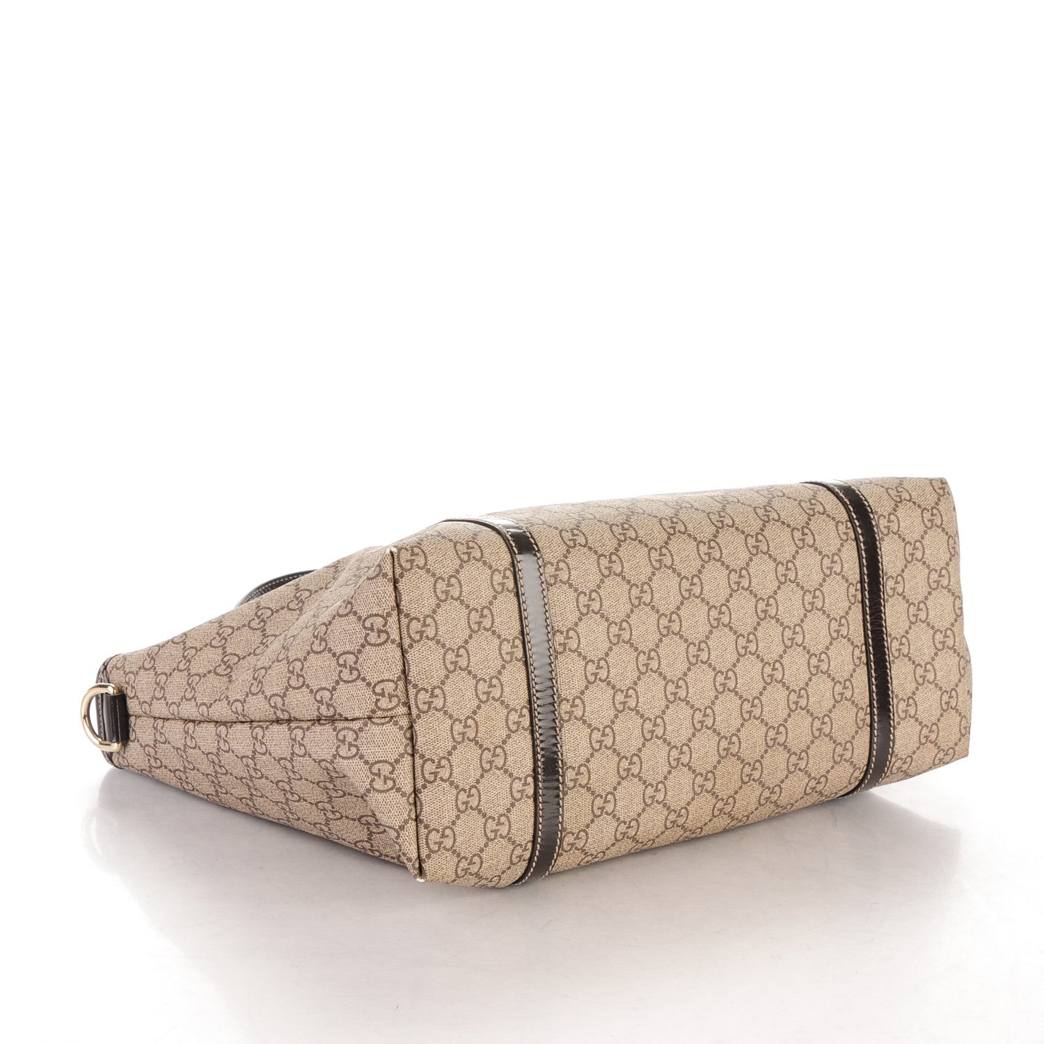 Gucci GG Plus Monogram Tattoo Heart Medium Joy Tote Dark Brown 4 of 11