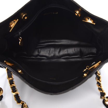 Chanel Lambskin Quilted Shoulder Bag Black 5 of 12