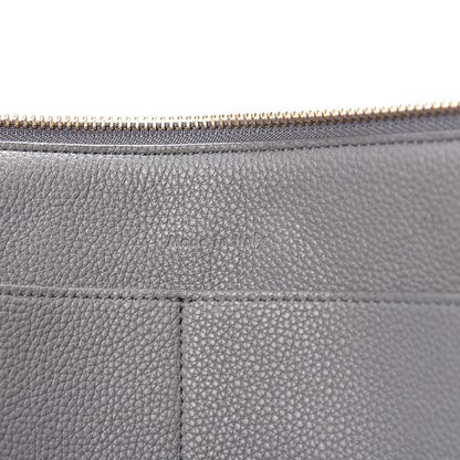 Celine Baby Grained Calfskin Medium Tri-Fold Bag Grey 6 of 18