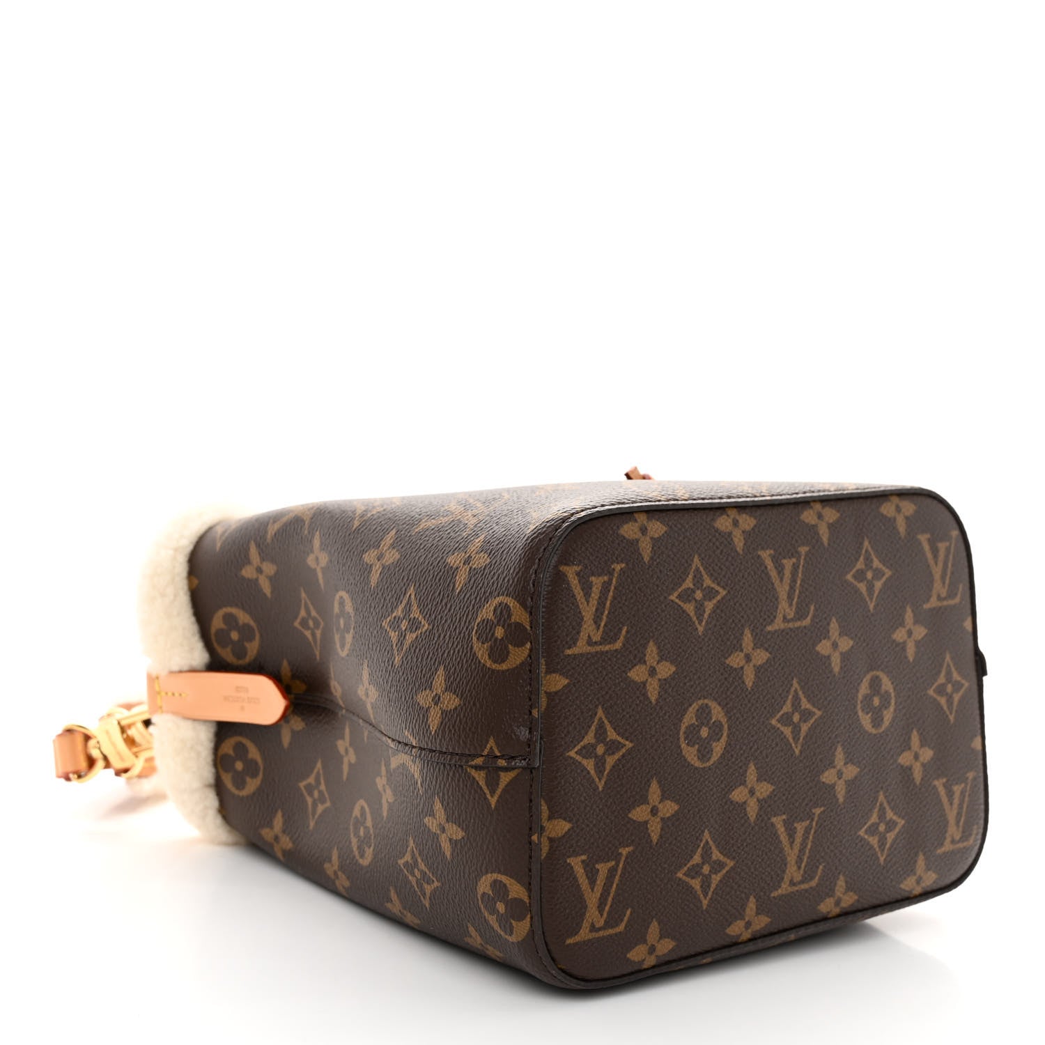 Louis Vuitton Monogram Shearling Cozygram Neonoe BB 4 of 10