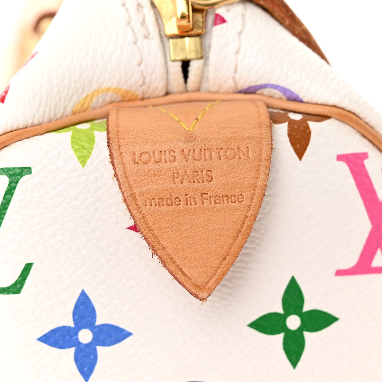 Monogram Multicolor Speedy 30 White