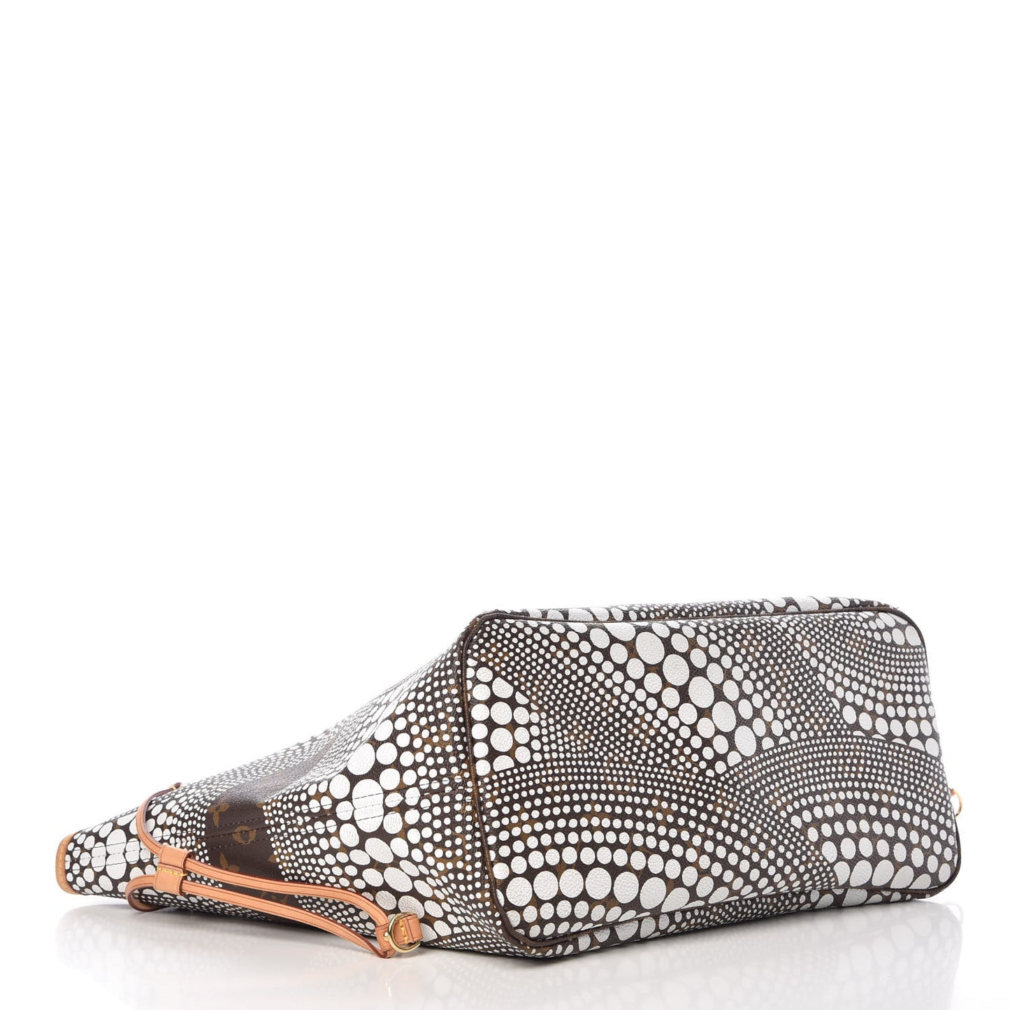 Monogram Kusama Waves Neverfull MM White