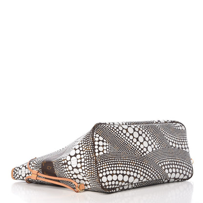Louis Vuitton Monogram Kusama Waves Neverfull MM White 4 of 13