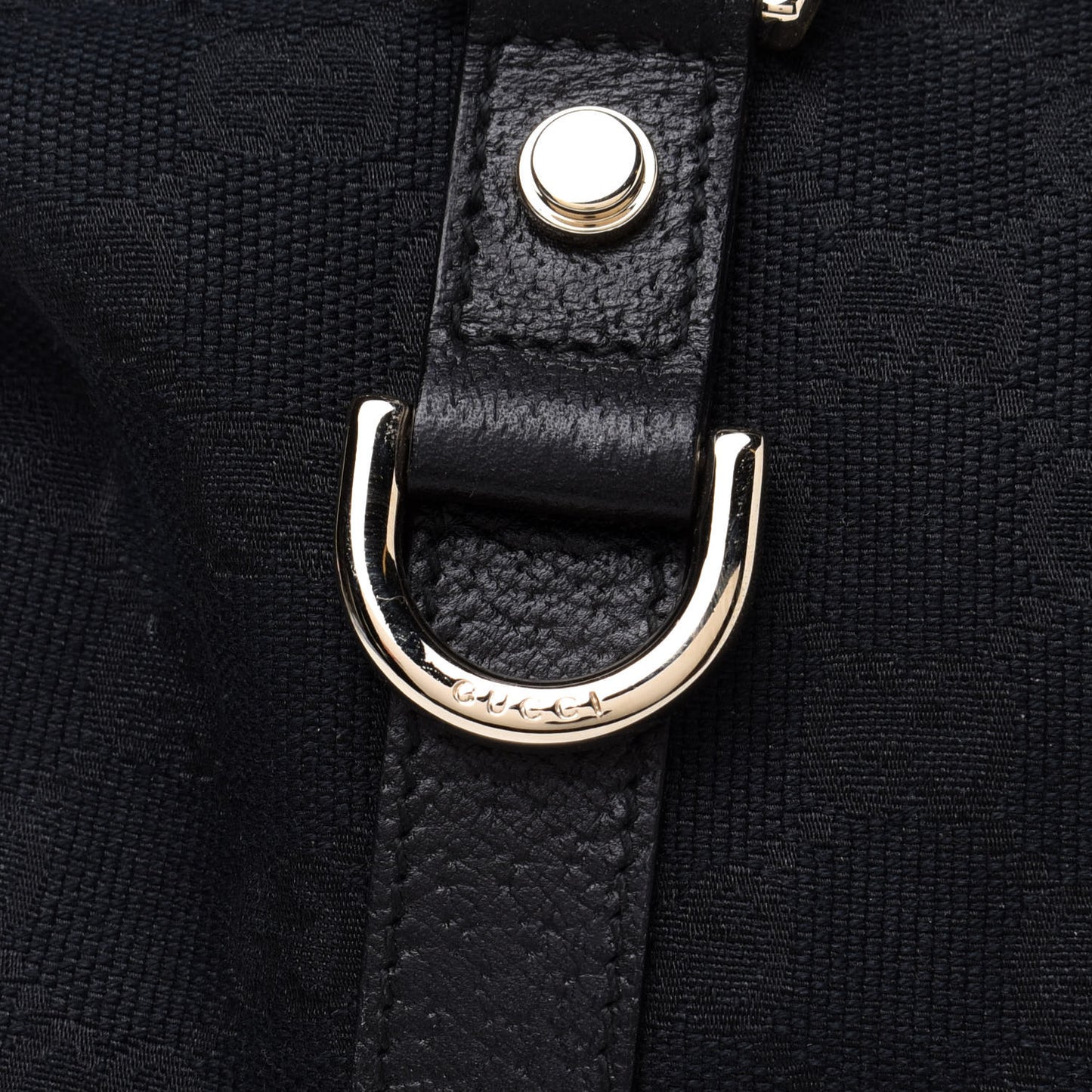 Monogram Abbey Medium Tote Black
