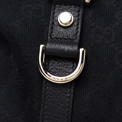 Gucci Monogram Abbey Medium Tote Black 10 of 12