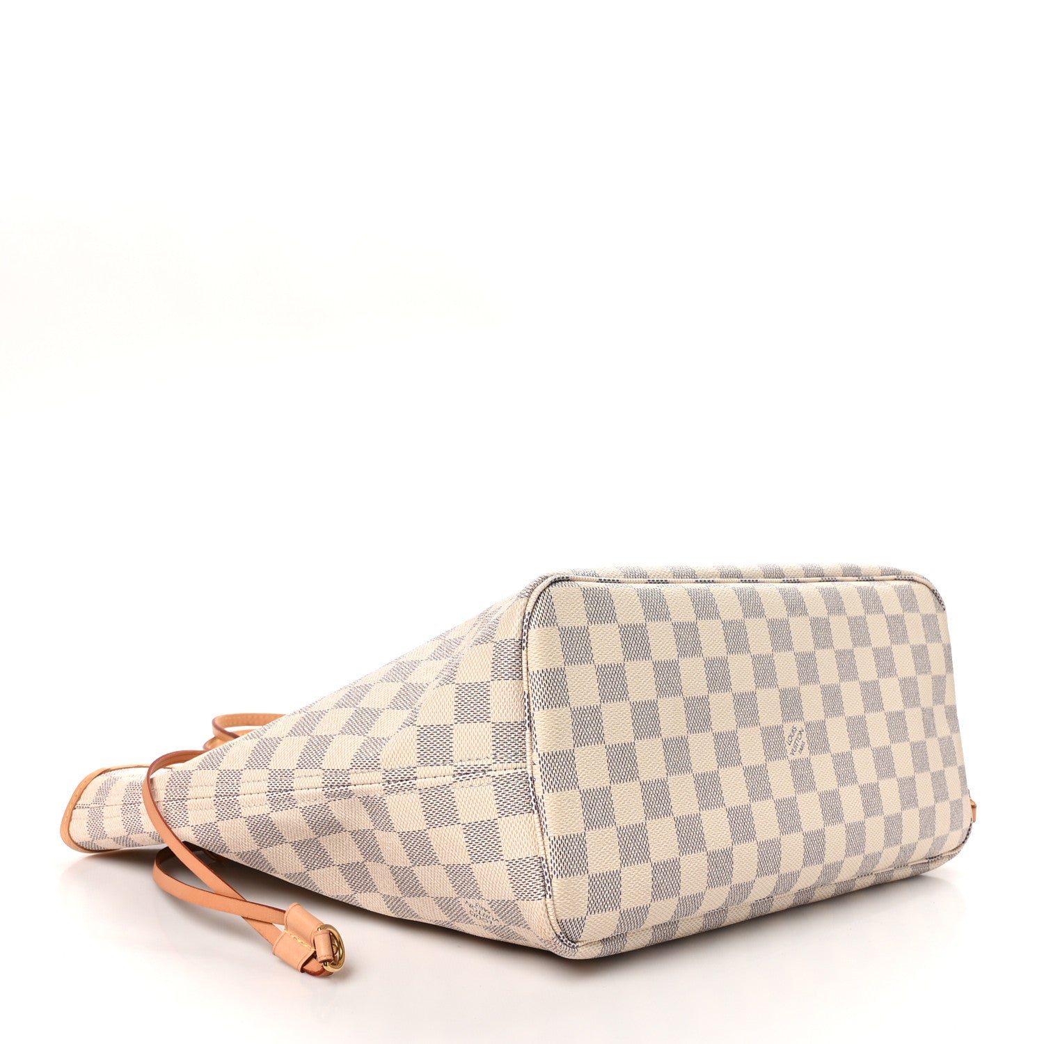 Louis Vuitton Damier Azur Neo Neverfull MM Rose Ballerine 5 of 10