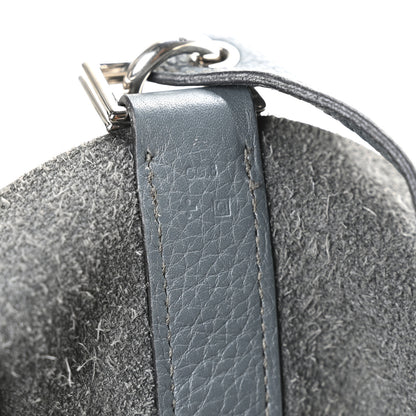 Hermes Taurillon Clemence Picotin Lock TGM  Bleu Orage 7 of 12