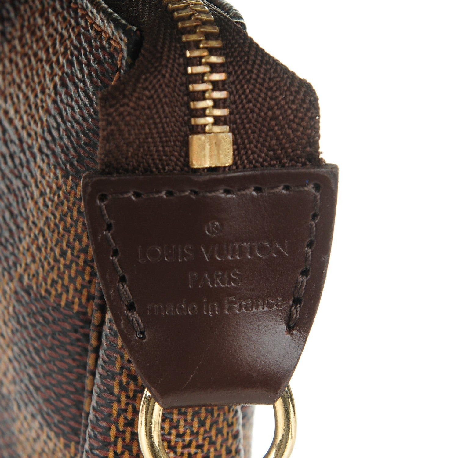 Louis Vuitton Damier Ebene Mini Pochette Accessories 6 of 7