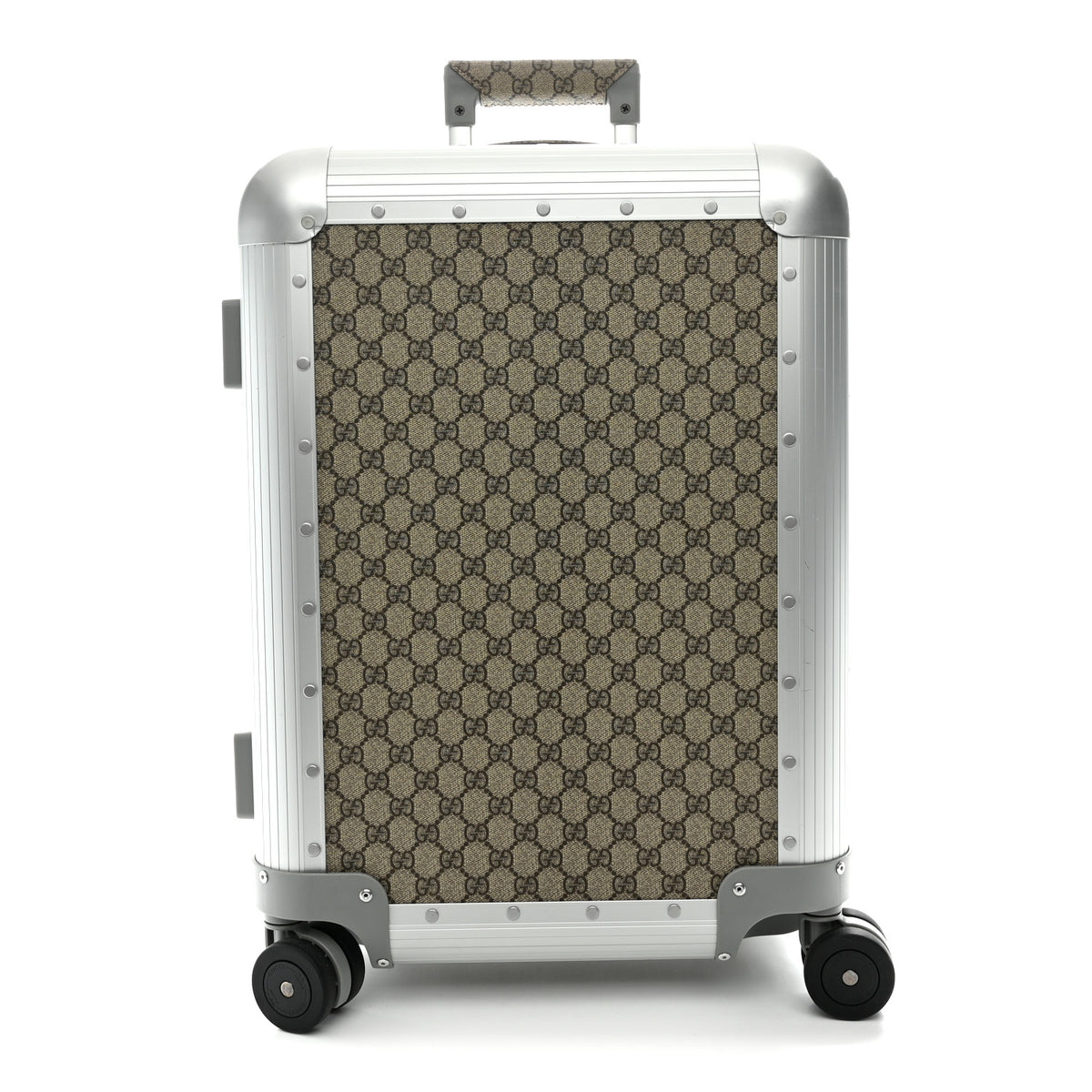 Gucci GG Supreme Monogram Porter Cabin Plus Suitcase Beige Dark Brown Supreme 1 of 11