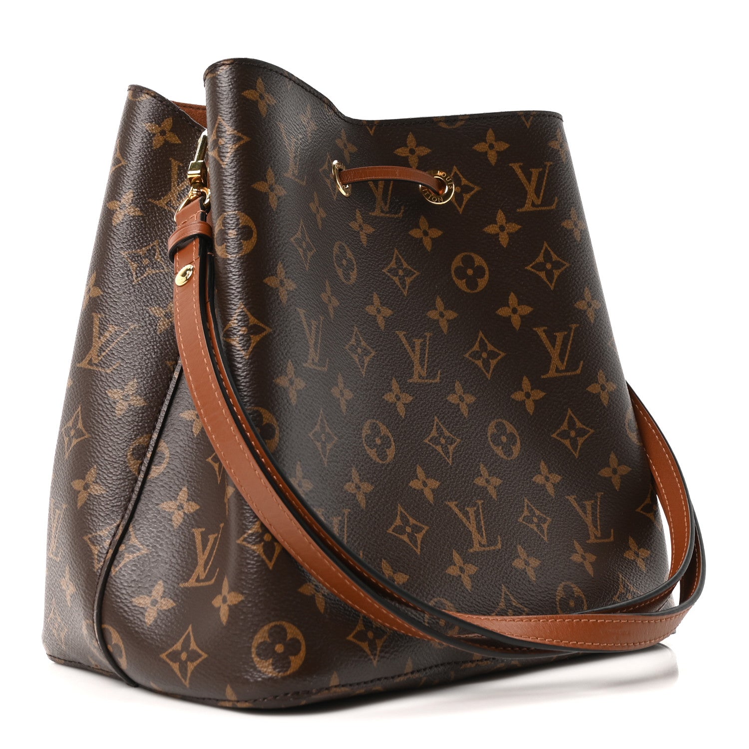 Louis Vuitton Monogram Neonoe MM Caramel 3 of 10