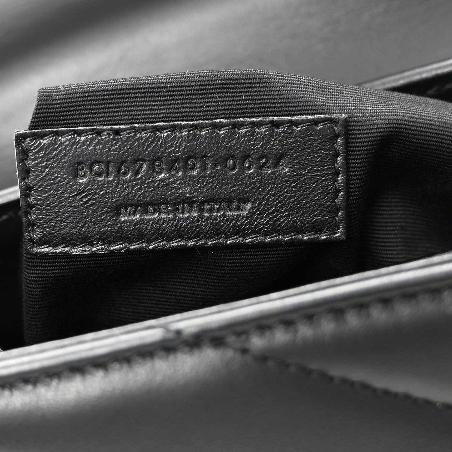 Calfskin Y Quilted Monogram Toy Loulou Crossbody Bag Black