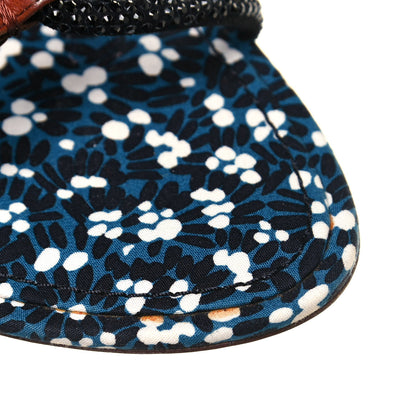 Louis Vuitton Calfskin Flower Fields Sandal 39 13 of 14