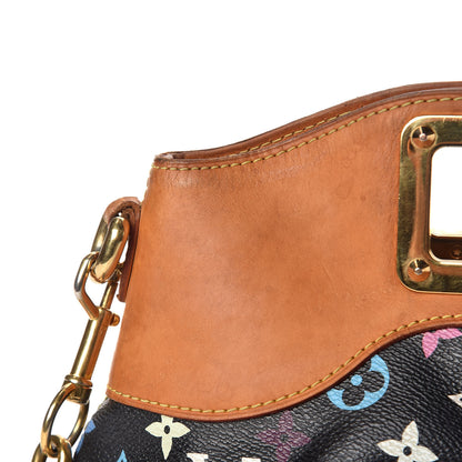 Louis Vuitton Monogram Multicolor Judy MM Black 10 of 17
