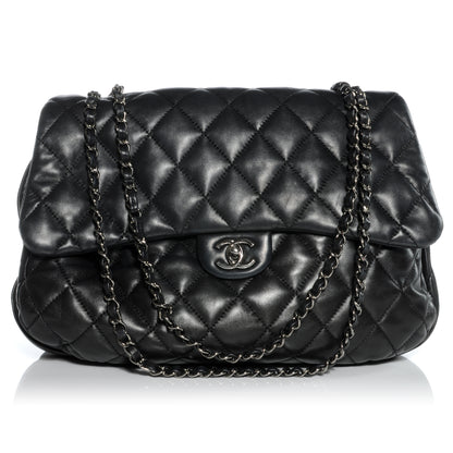 Chanel Lambskin Quilted 3 Maxi Flap Black 1 of 9