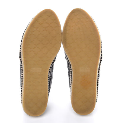 Gucci Guccissima Signature Espadrilles 37 Black 10 of 11