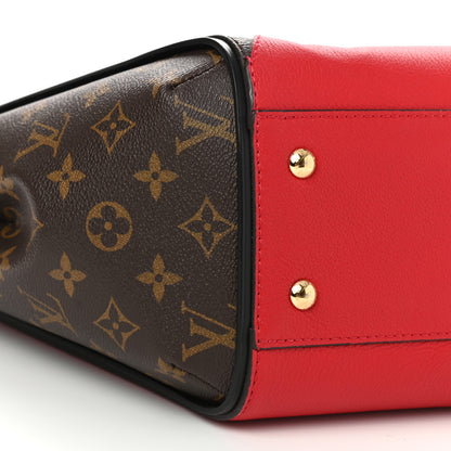 Louis Vuitton Calfskin Monogram Kimono Tote Cherry 8 of 9