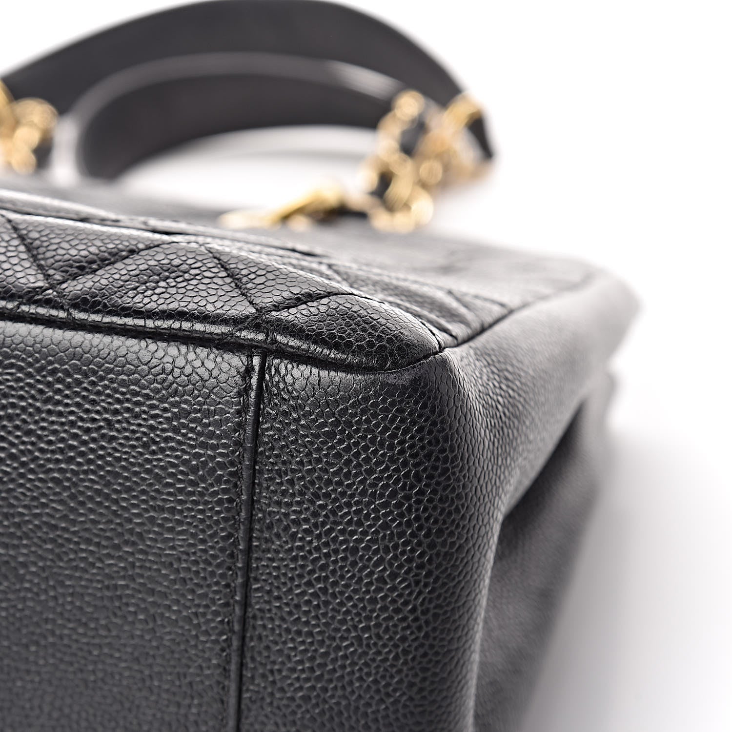 Chanel Caviar Quilted Grand Shopping Tote GST Black 14 of 16