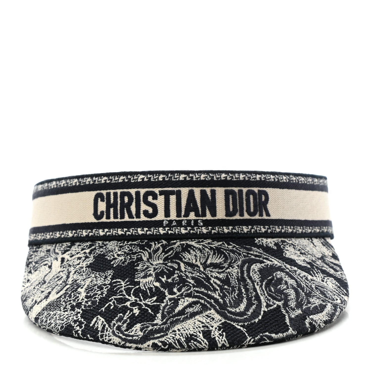 Christian Dior Toile De Jouy Reverse Visor Blue 3 of 7